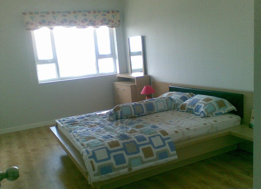 phòng ngủ căn hộ  đường Hoàng Minh Giám cho thuê
